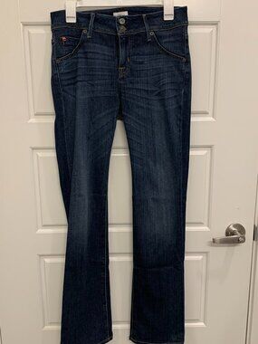 Hudson Dark Wash Boot Cut Jeans